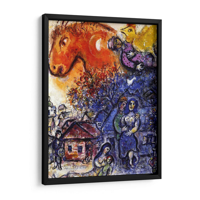 La alegría del pueblo - Marc Chagall | Cuadro decorativo de Canvas Lab