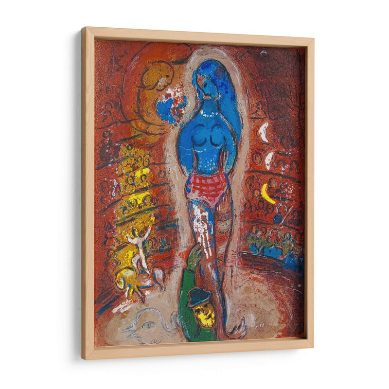 La mujer del circo - Marc Chagall | Cuadro decorativo de Canvas Lab