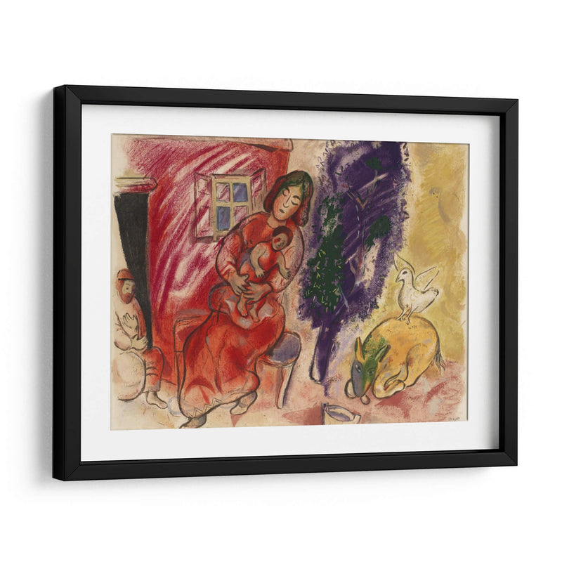 La maternidad - Marc Chagall | Cuadro decorativo de Canvas Lab