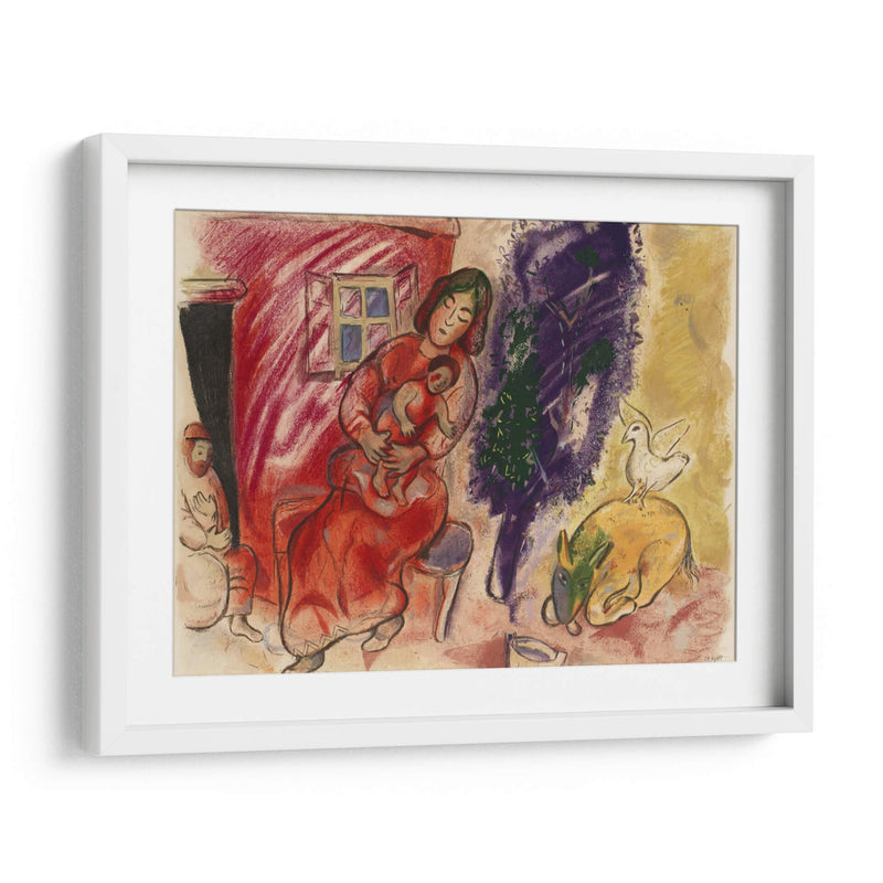 La maternidad - Marc Chagall | Cuadro decorativo de Canvas Lab