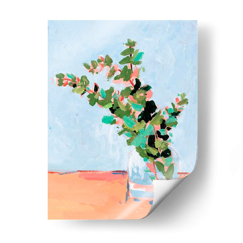 Baby Blue Eucalyptus I - Melissa Wang | Cuadro decorativo de Canvas Lab