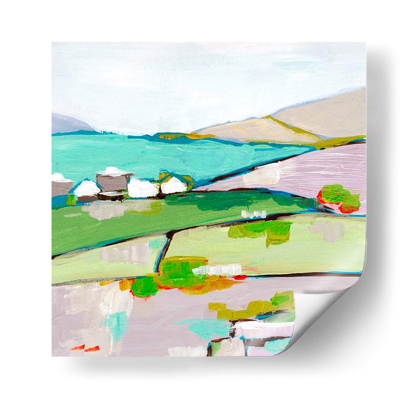 Mountain Village Ii - Melissa Wang | Cuadro decorativo de Canvas Lab