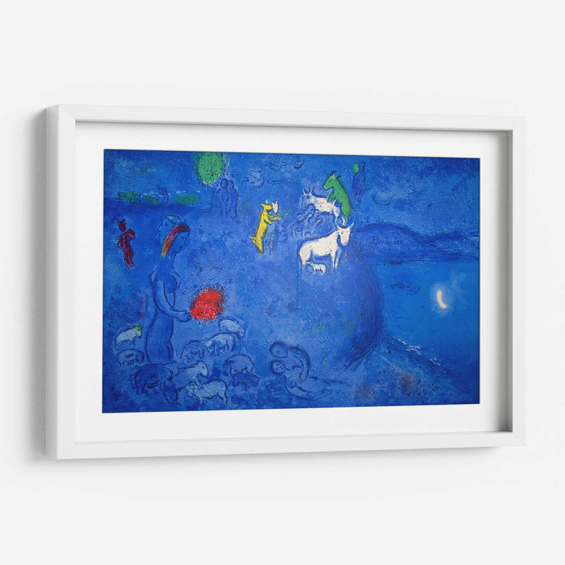 Noche de primavera - Marc Chagall | Cuadro decorativo de Canvas Lab