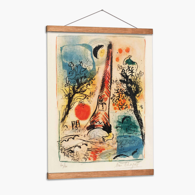 Visión de París - Marc Chagall | Cuadro decorativo de Canvas Lab