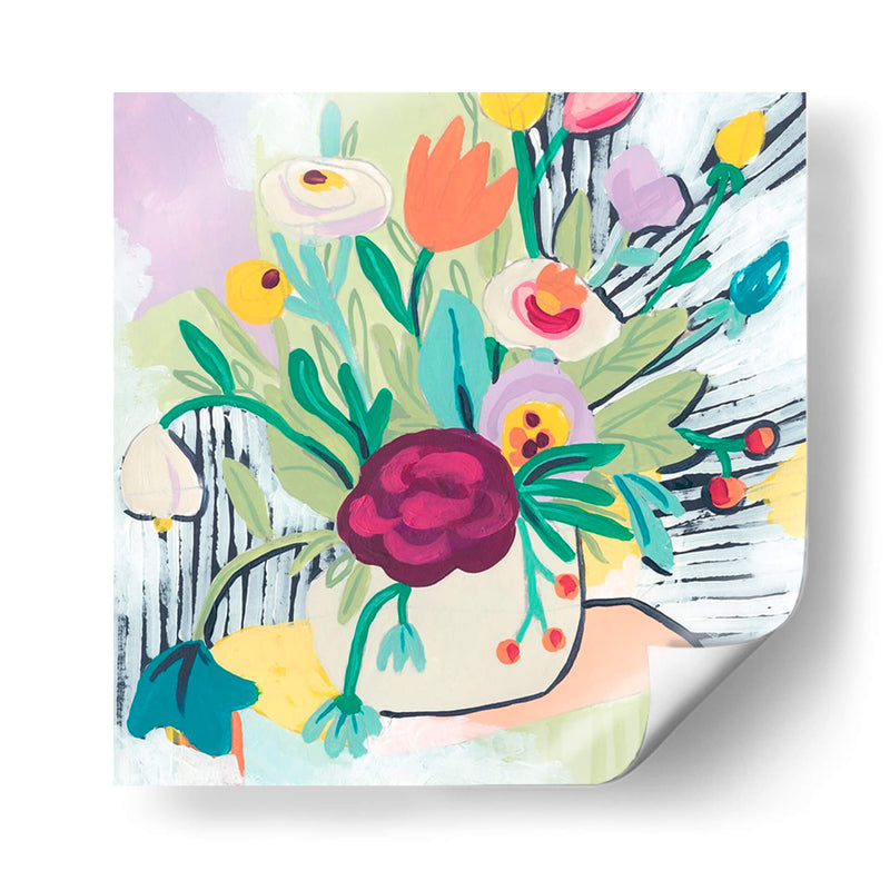 Fauvista Floral I - June Erica Vess | Cuadro decorativo de Canvas Lab