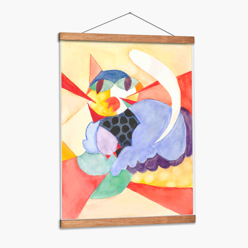 Felino abstracto | Cuadro decorativo de Canvas Lab