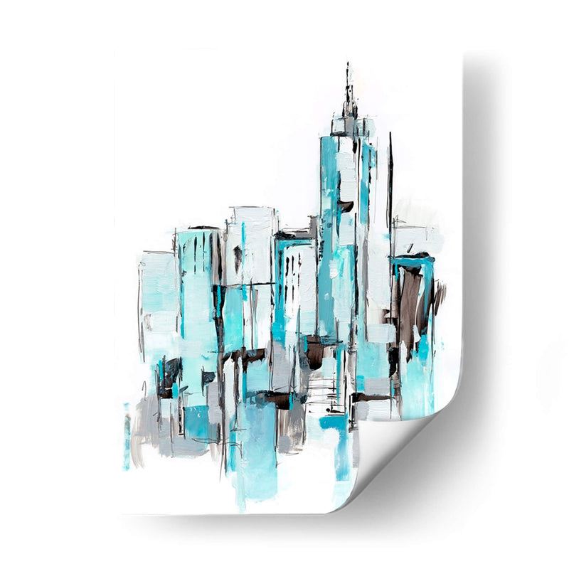 Ciudad Azul I - Ethan Harper | Cuadro decorativo de Canvas Lab