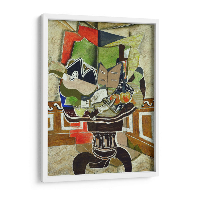 La mesa redonda - Georges Braque | Cuadro decorativo de Canvas Lab