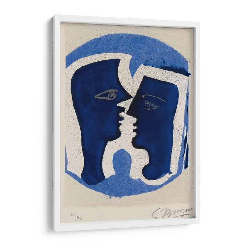 La pareja - Georges Braque | Cuadro decorativo de Canvas Lab