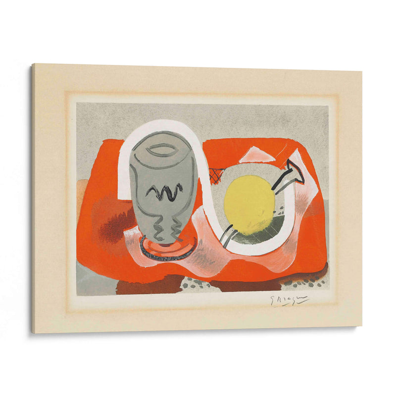 Naturaleza muerta con limón - Georges Braque | Cuadro decorativo de Canvas Lab