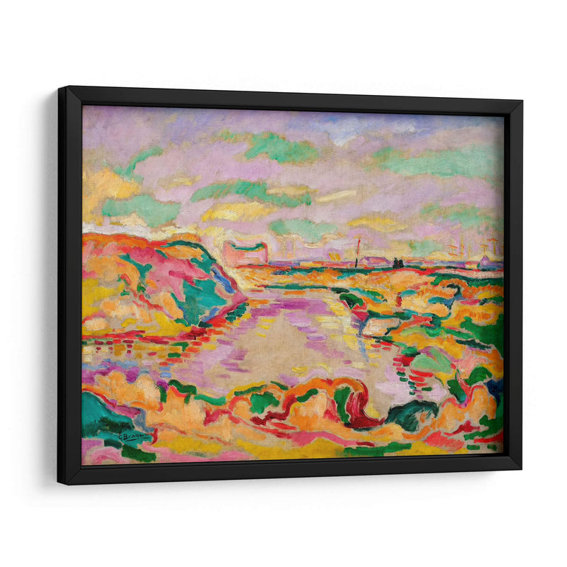 Paisaje cerca de Antwerp - Georges Braque | Cuadro decorativo de Canvas Lab