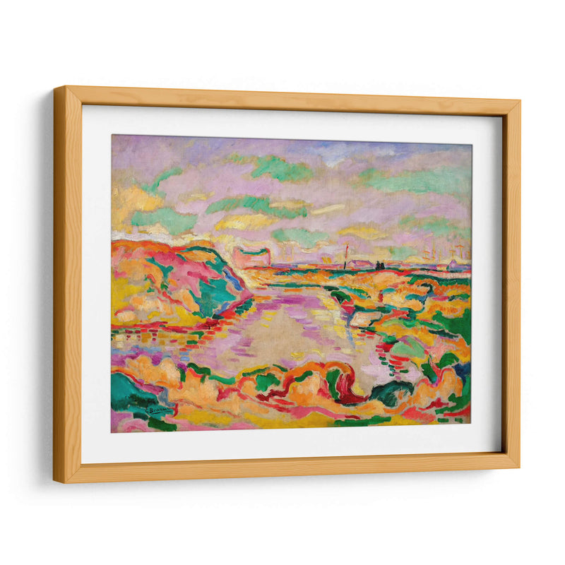 Paisaje cerca de Antwerp - Georges Braque | Cuadro decorativo de Canvas Lab