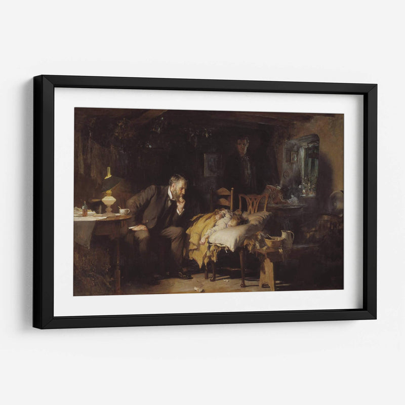 The Doctor - Luke Fildes | Cuadro decorativo de Canvas Lab