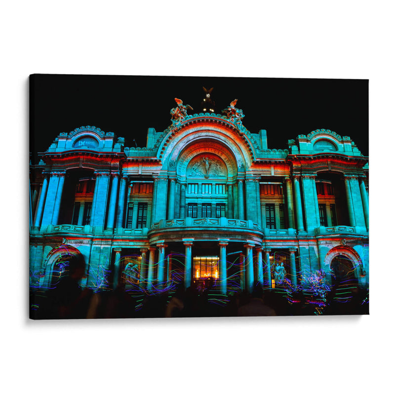 Luces en Bellas Artes | Cuadro decorativo de Canvas Lab