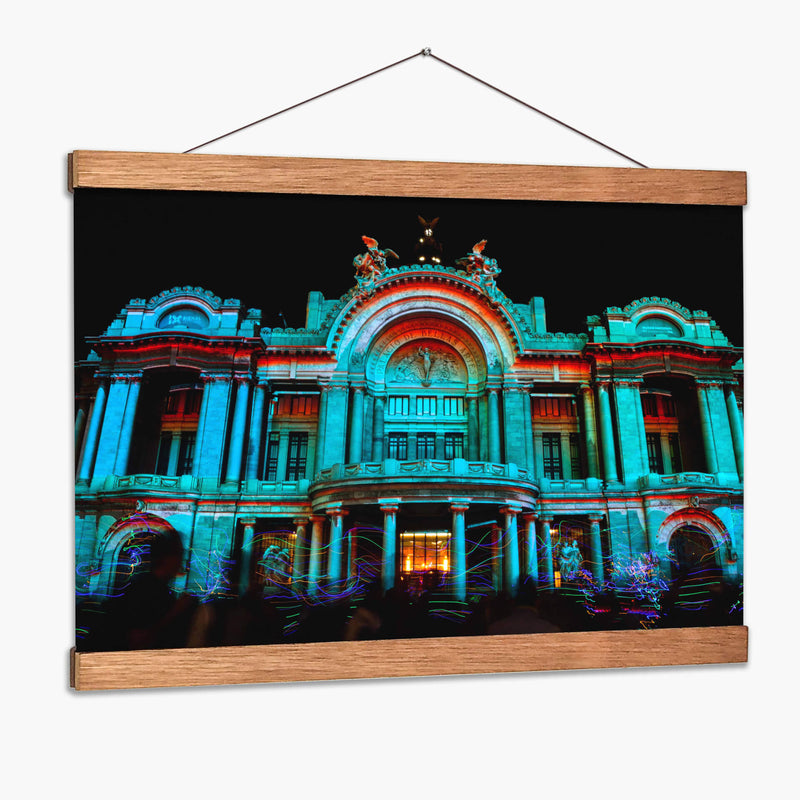 Luces en Bellas Artes | Cuadro decorativo de Canvas Lab