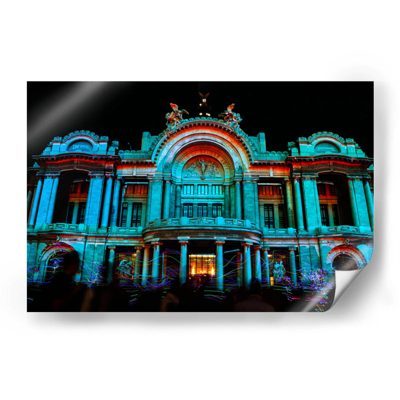 Luces en Bellas Artes | Cuadro decorativo de Canvas Lab