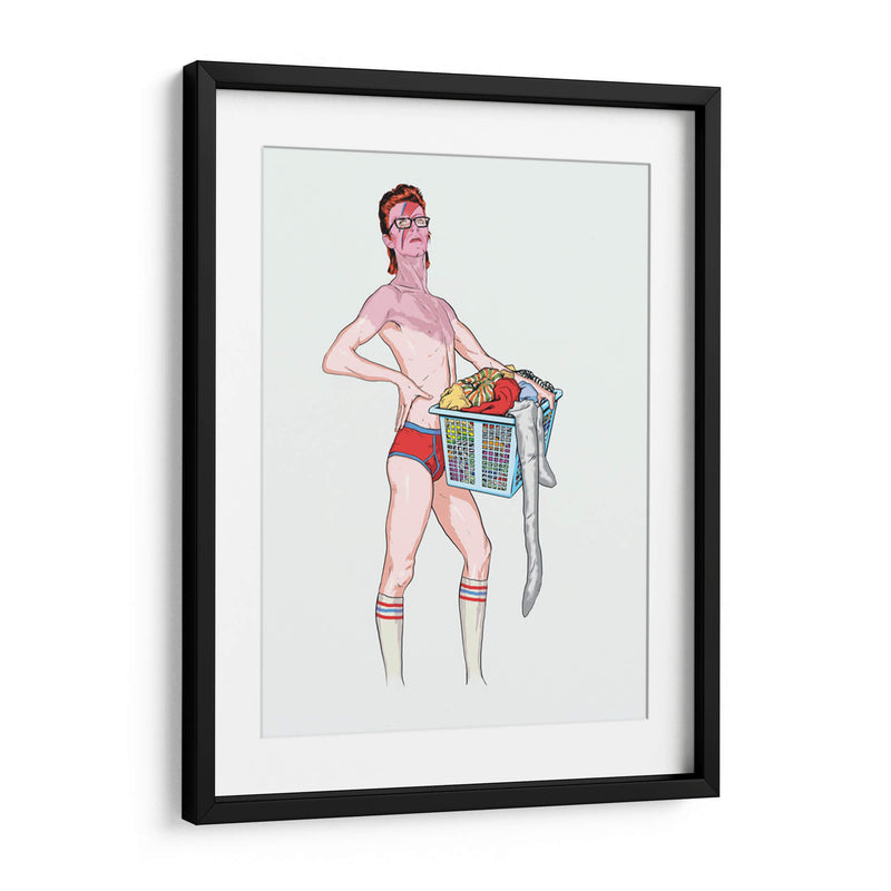 La ropa sucia de Bowie | Cuadro decorativo de Canvas Lab