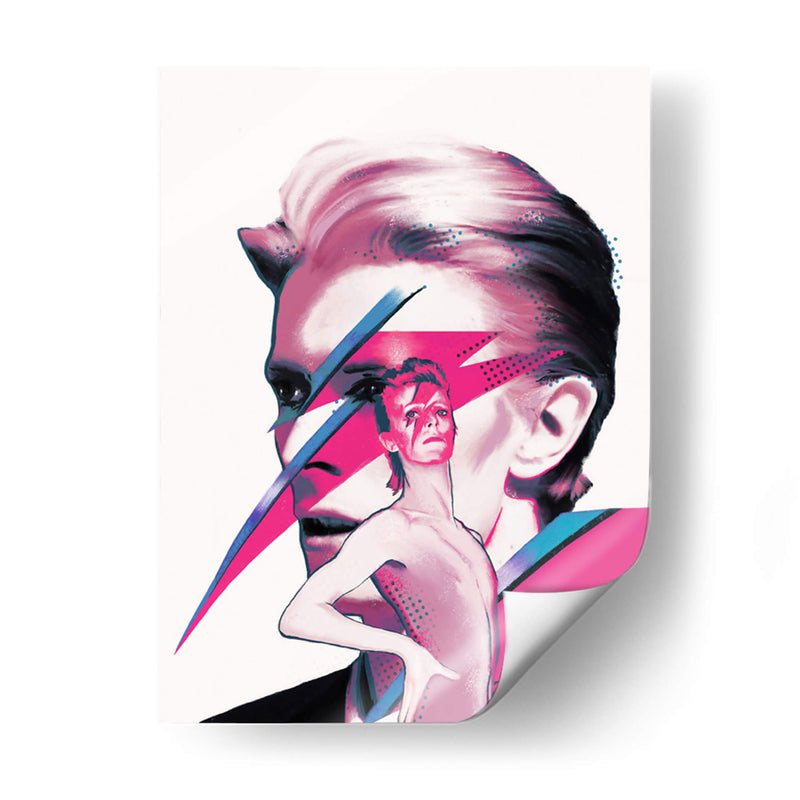 Magenta Bowie | Cuadro decorativo de Canvas Lab