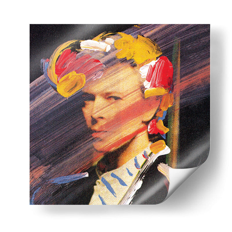 Pincelazos de Bowie | Cuadro decorativo de Canvas Lab