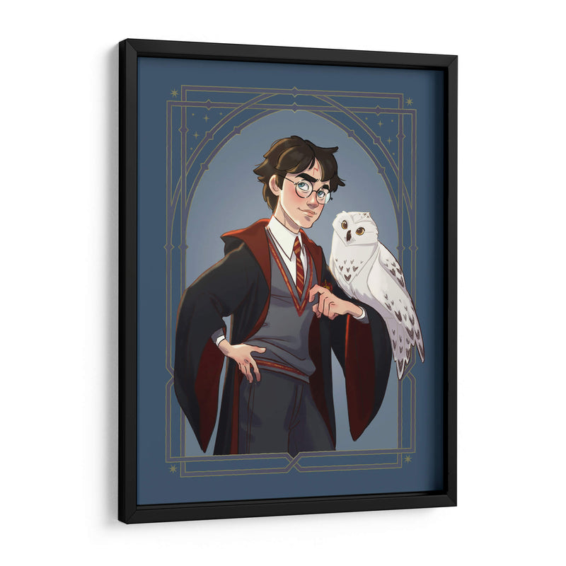 Ilustración de Harry Potter | Cuadro decorativo de Canvas Lab