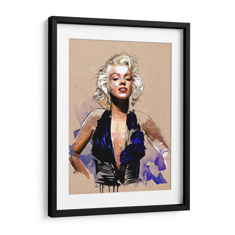 Ilustración de Marilyn Monroe | Cuadro decorativo de Canvas Lab