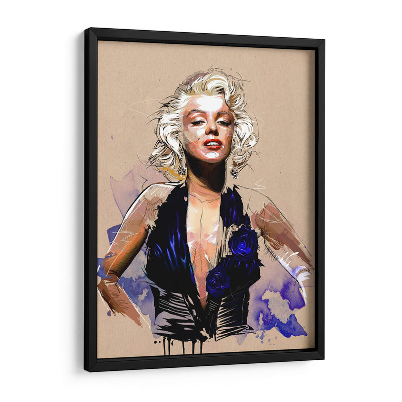Ilustración de Marilyn Monroe | Cuadro decorativo de Canvas Lab