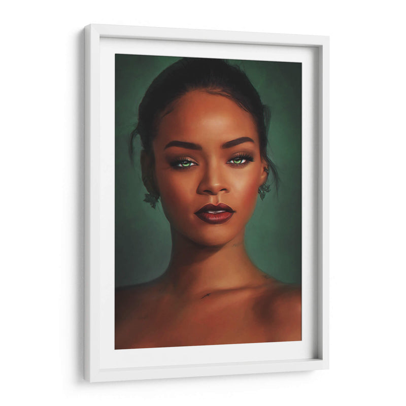Ilustración de Rihanna | Cuadro decorativo de Canvas Lab