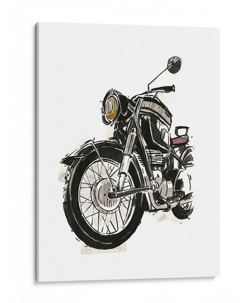 Motocicletas En Tinta Iv - Jacob Green | Cuadro decorativo de Canvas Lab