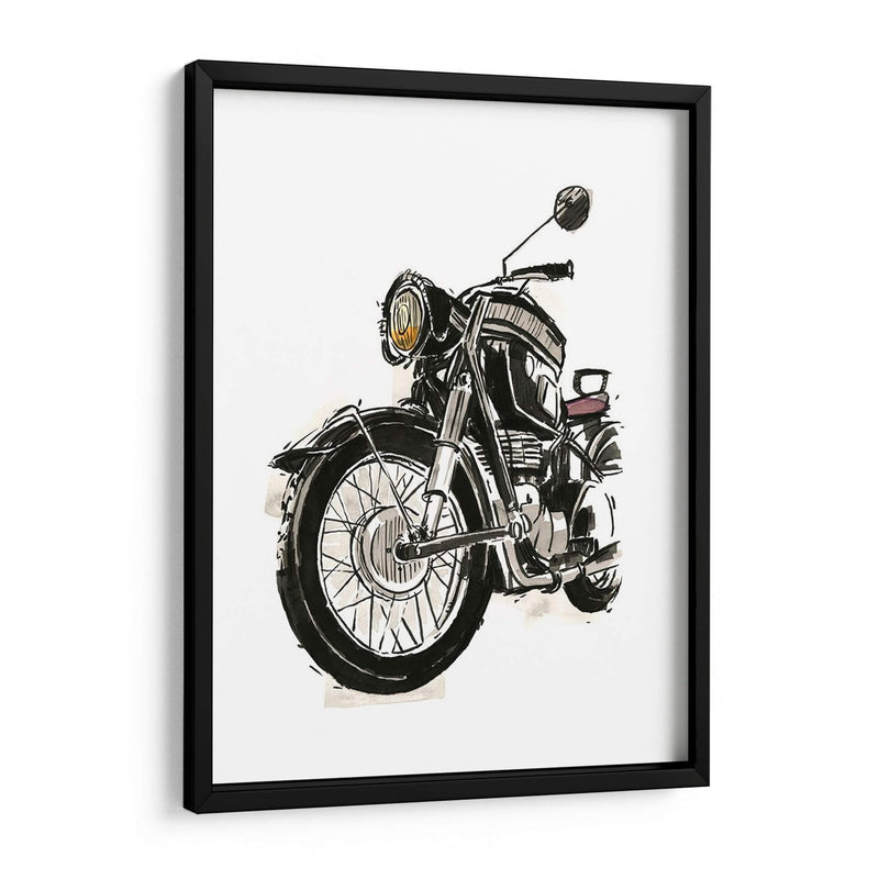 Motocicletas En Tinta Iv - Jacob Green | Cuadro decorativo de Canvas Lab