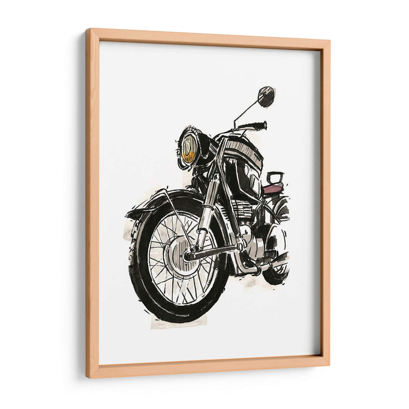 Motocicletas En Tinta Iv - Jacob Green | Cuadro decorativo de Canvas Lab