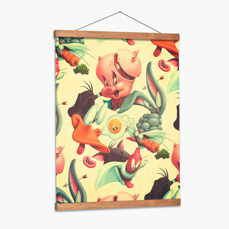 Locura Looney Tunes | Cuadro decorativo de Canvas Lab