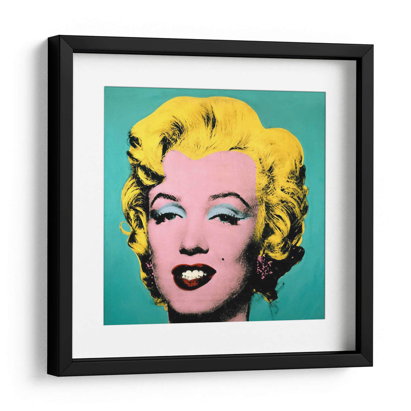 Marilyn turquoise | Cuadro decorativo de Canvas Lab