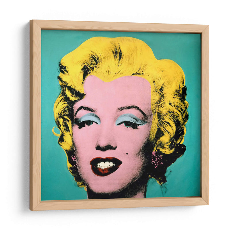 Marilyn turquoise | Cuadro decorativo de Canvas Lab