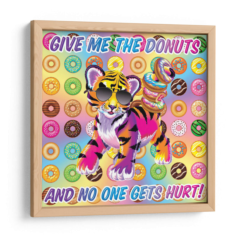 Give me the donuts | Cuadro decorativo de Canvas Lab