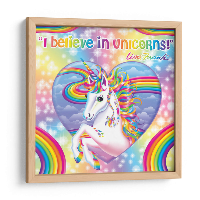 I believe in unicorns | Cuadro decorativo de Canvas Lab