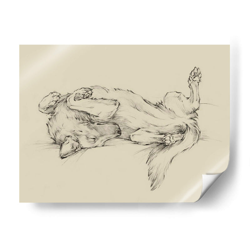 Perro Cansado I - Ethan Harper | Cuadro decorativo de Canvas Lab