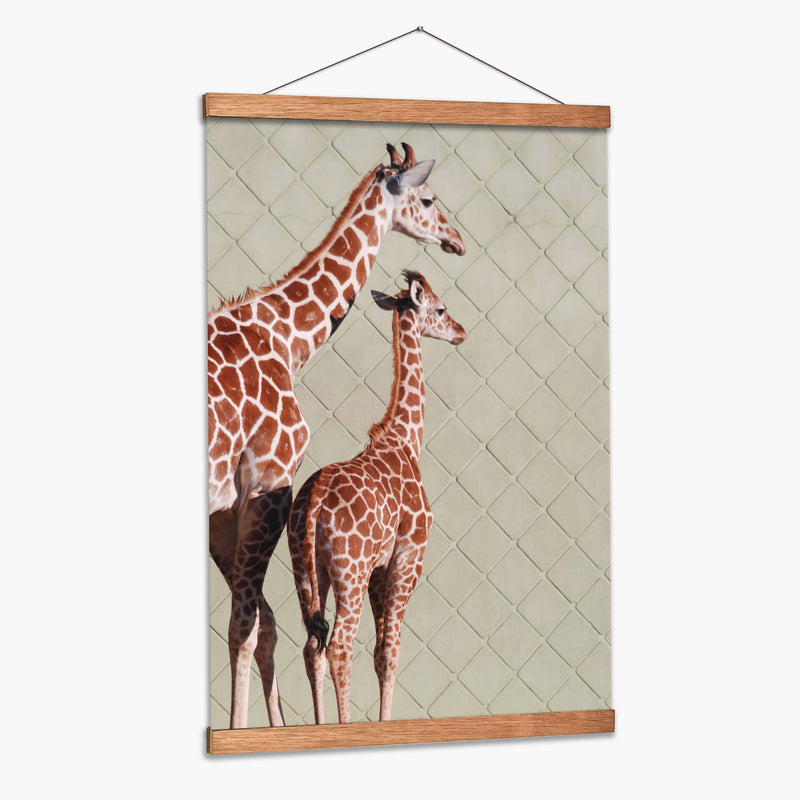 Las jirafas | Cuadro decorativo de Canvas Lab