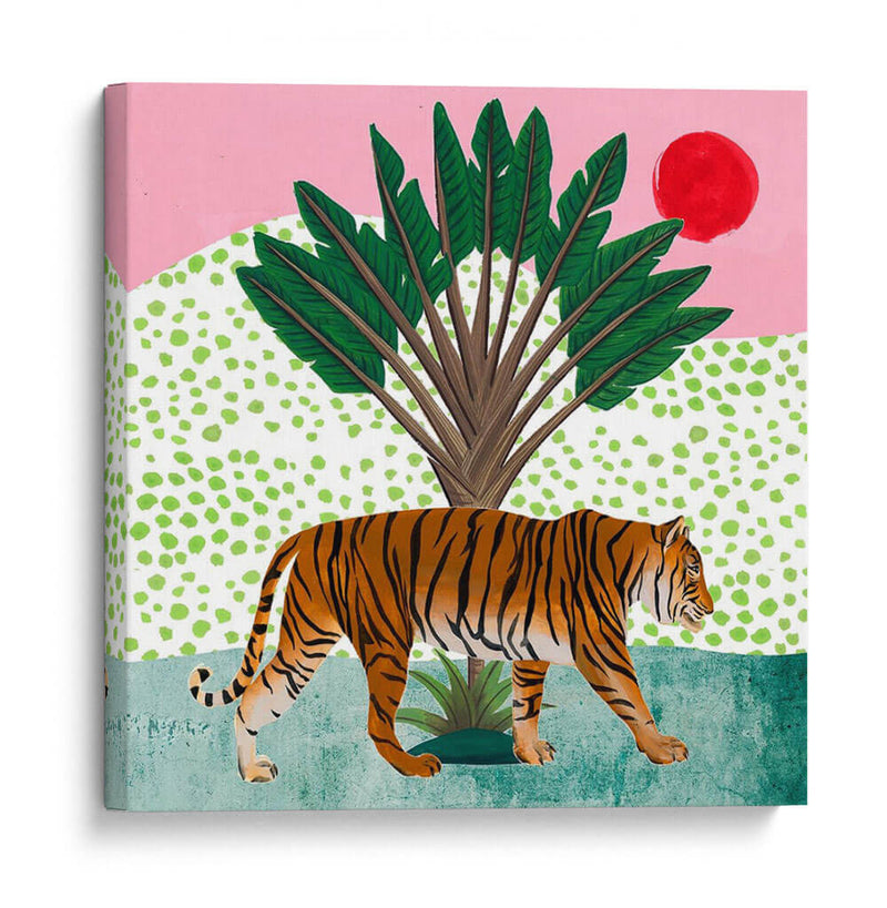 Tigre Al Amanecer I - Melissa Wang | Cuadro decorativo de Canvas Lab