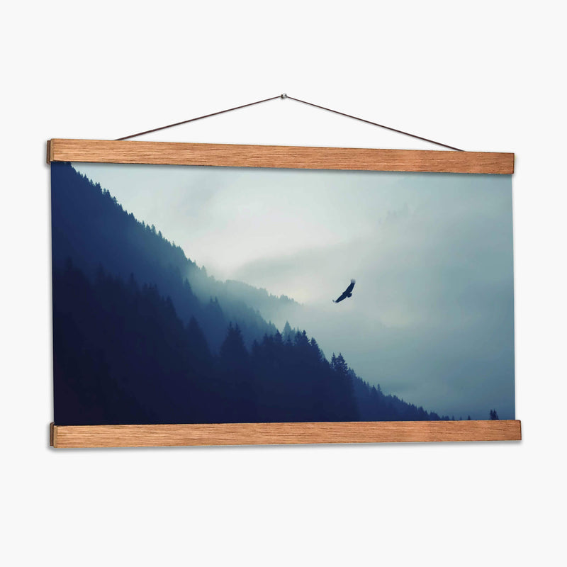 Águila en la niebla | Cuadro decorativo de Canvas Lab