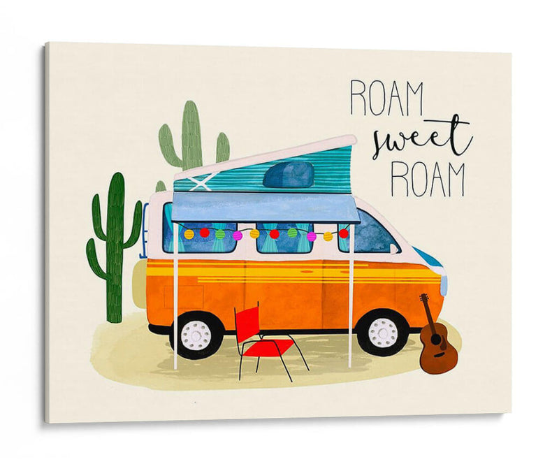 Roam Sweet Roam Ii - Victoria Borges | Cuadro decorativo de Canvas Lab