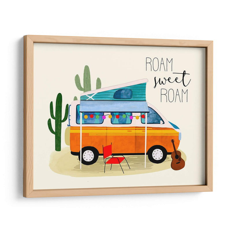 Roam Sweet Roam Ii - Victoria Borges | Cuadro decorativo de Canvas Lab