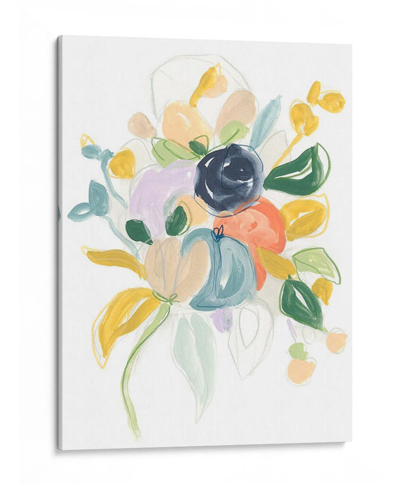 Bijoux Bouquet I - June Erica Vess | Cuadro decorativo de Canvas Lab