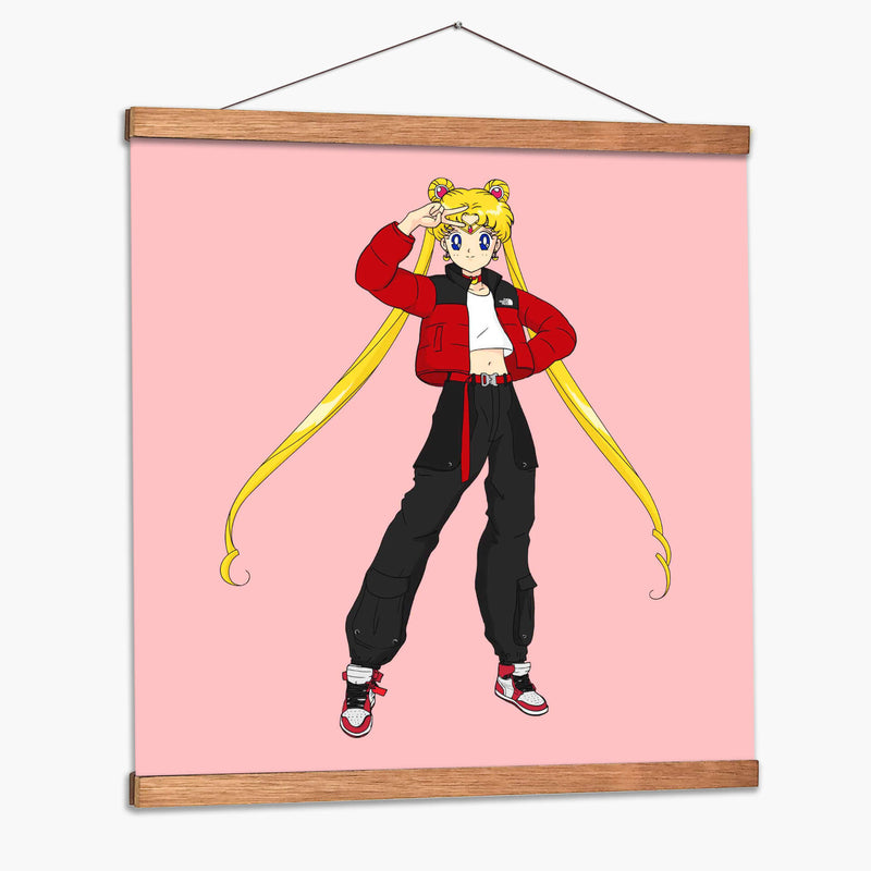 Sporty Sailor Moon | Cuadro decorativo de Canvas Lab