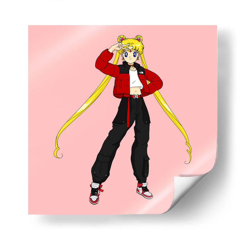 Sporty Sailor Moon | Cuadro decorativo de Canvas Lab