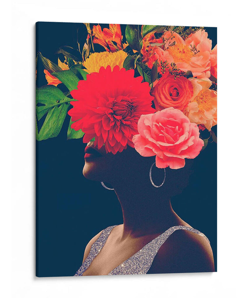 Fleur Collage I - Victoria Borges | Cuadro decorativo de Canvas Lab