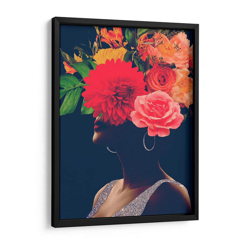 Fleur Collage I - Victoria Borges | Cuadro decorativo de Canvas Lab