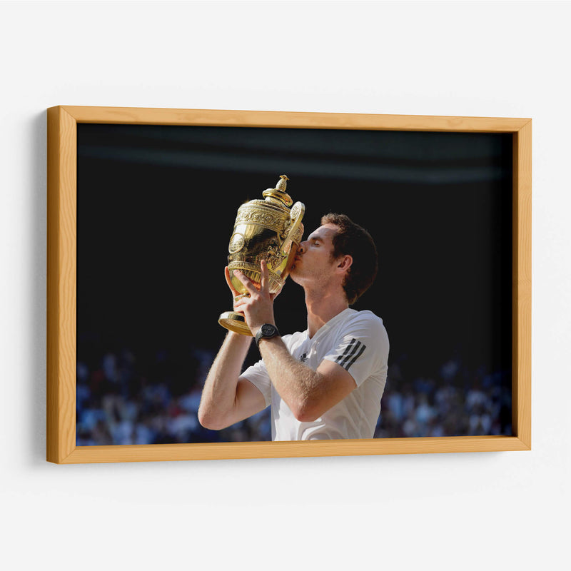 El triunfo de Andy Murray | Cuadro decorativo de Canvas Lab