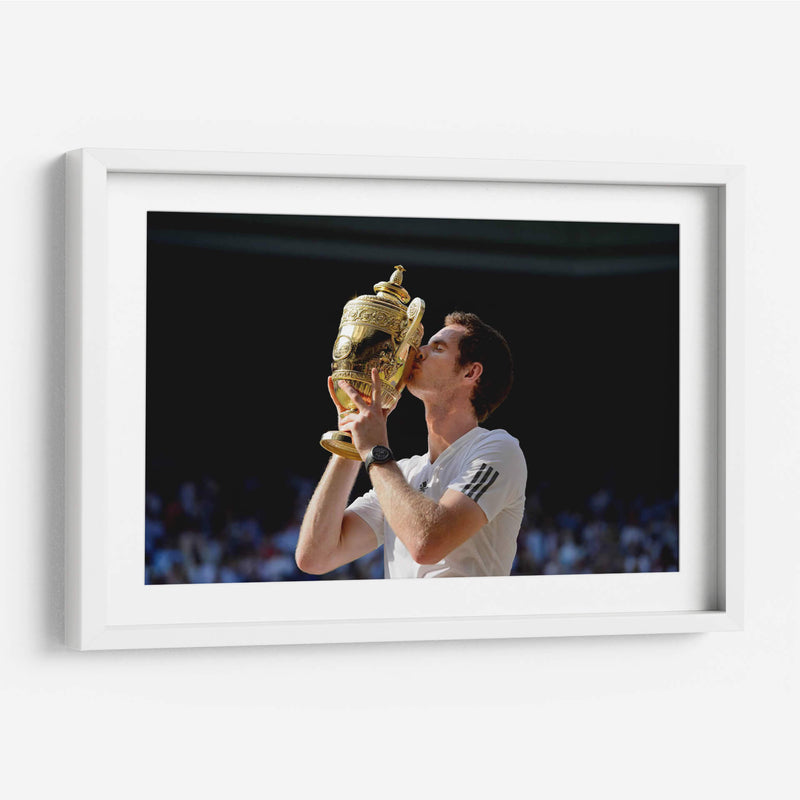 El triunfo de Andy Murray | Cuadro decorativo de Canvas Lab