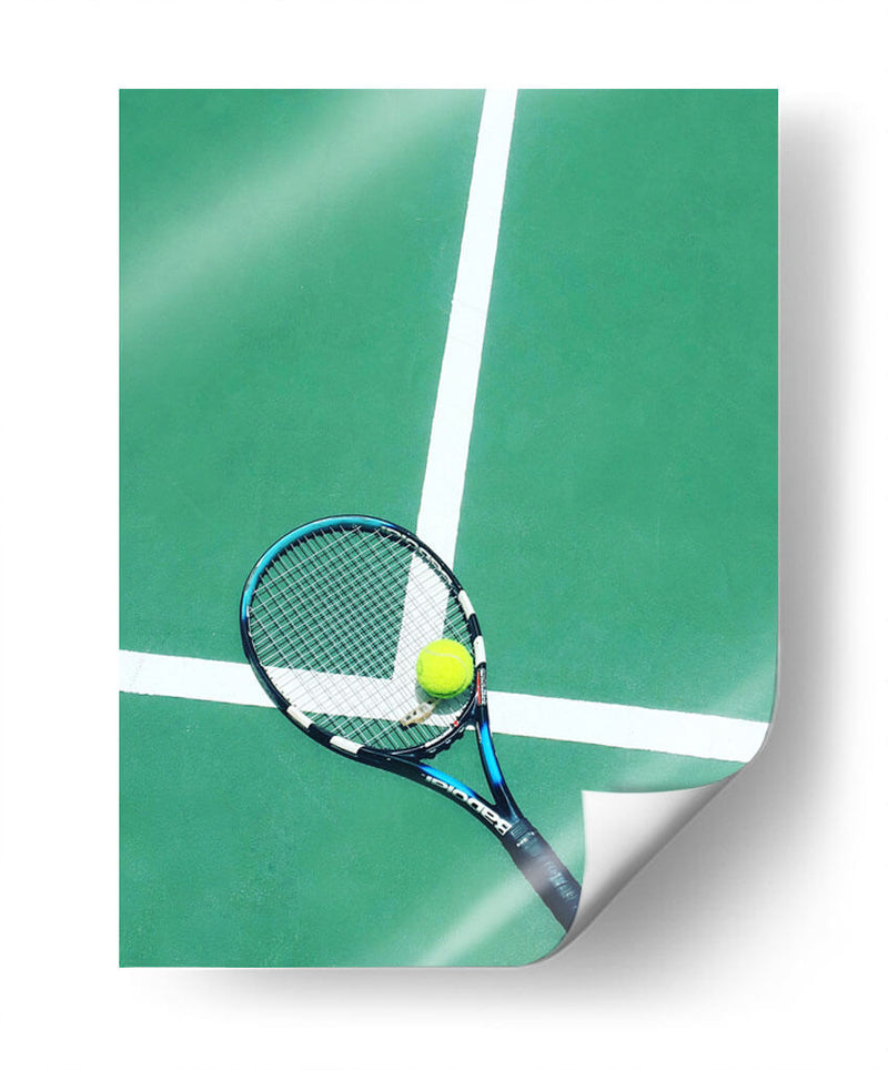 La composición del Tenis | Cuadro decorativo de Canvas Lab