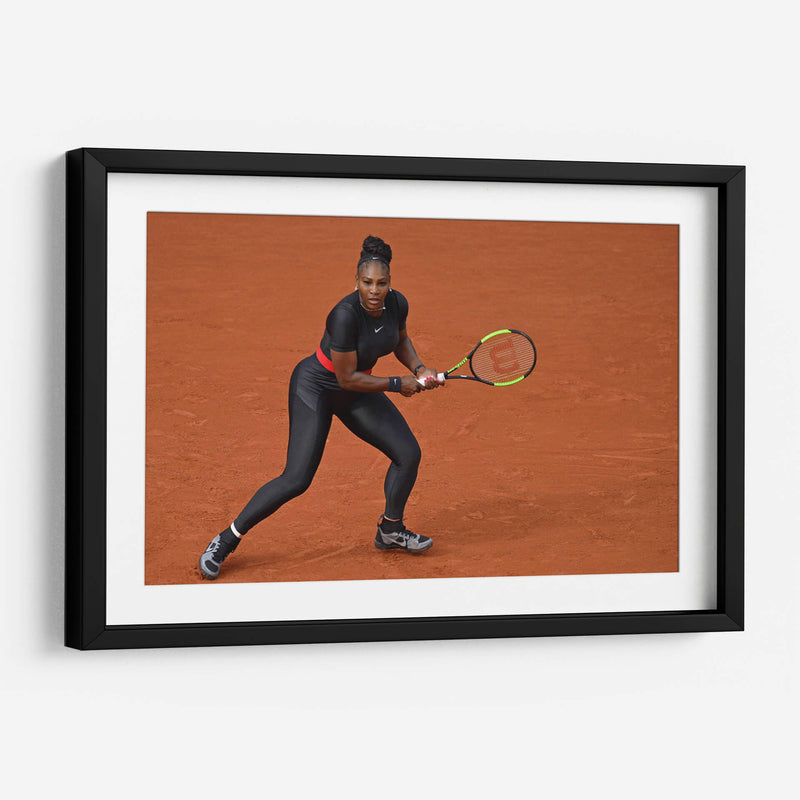 Serena Williams en acción | Cuadro decorativo de Canvas Lab